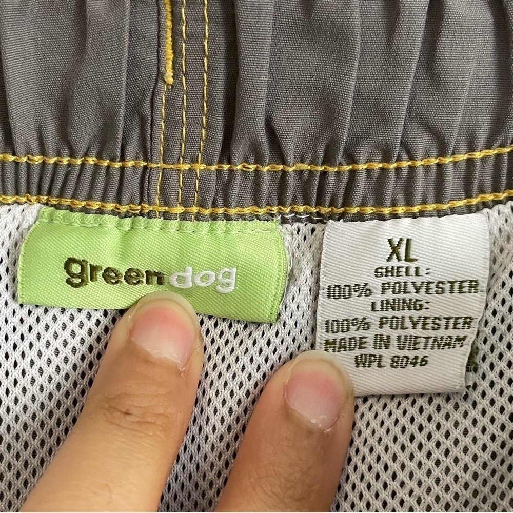 Green Dog Grey & Black Men’s Swim Shorts - Picture 7 of 7